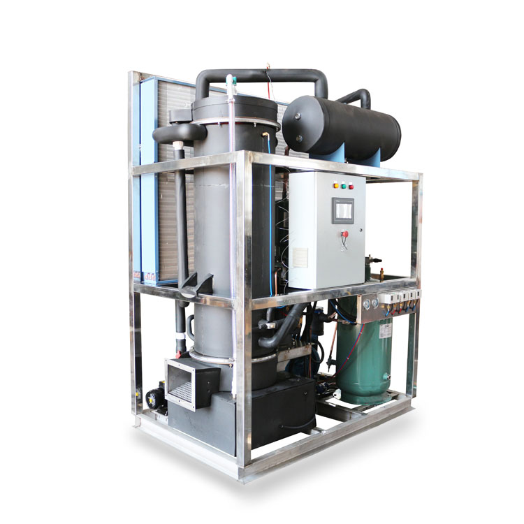 8 Tons/24H Commercial Tube Ice Machine Automatic 380V