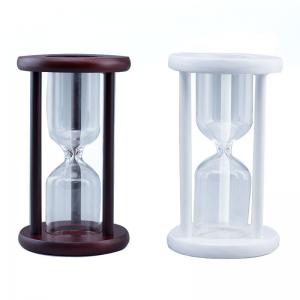 China 2 Minute Hourglass Sand Timer Wooden Sand Clock Customized on sale