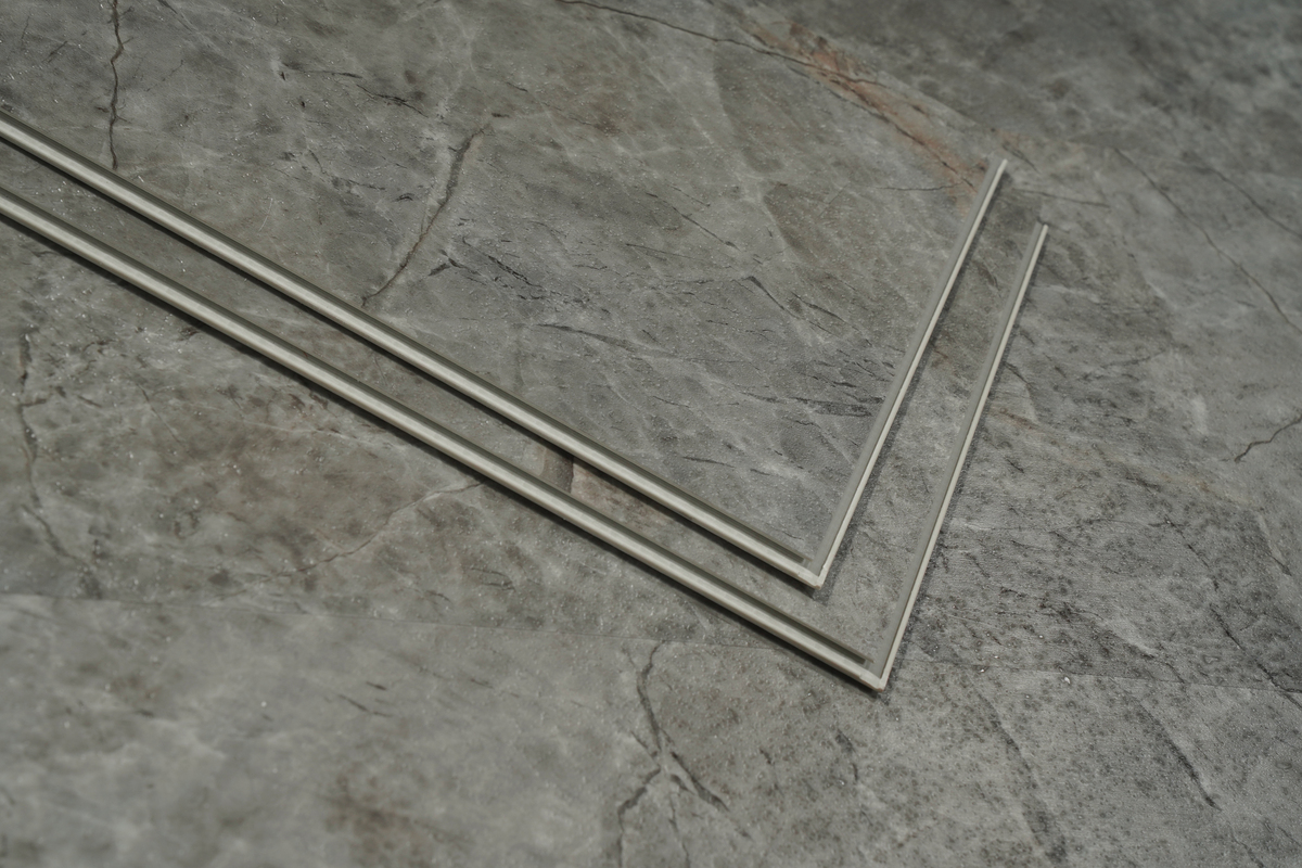 4.0-8.5mm Thickness Stone Polymer Composite Vinyl Flooring for Interior Decoration