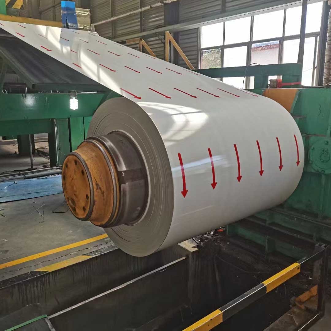 3003 H24 2.5MM Thickness 1000MM Width Color Coated Aluminum Coil for Gutter