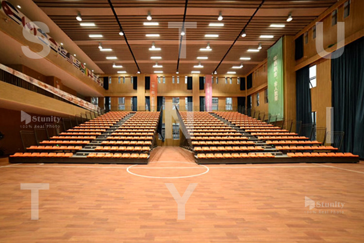 Commercial STUNITY Powder Finish Telescopic Bleacher Seating