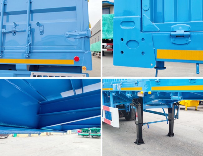 TITAN 4 Axle Fence Semi Trailer for Sale  Fece Trailer