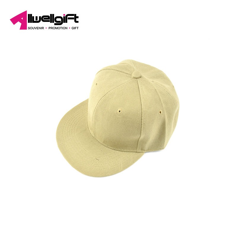 Solid color Mens Black Baseball Cap 6 Panel with lint free