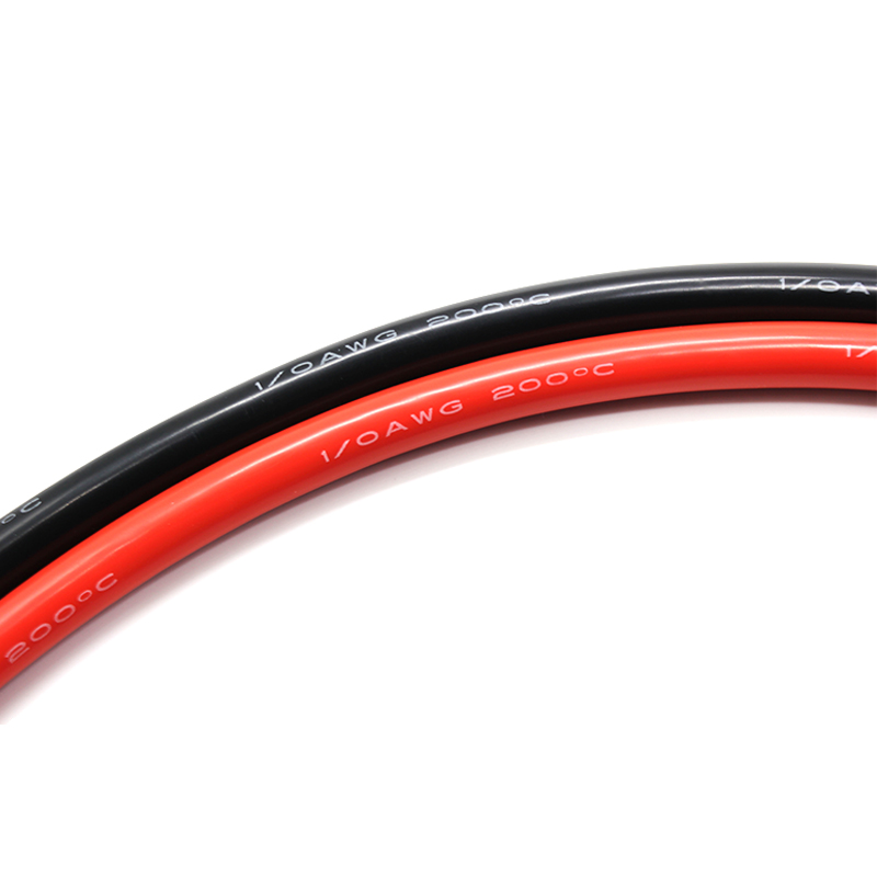 1AWG Flexible Silicone Wire Heat Resistant 0.8mm Copper Ultra Soft