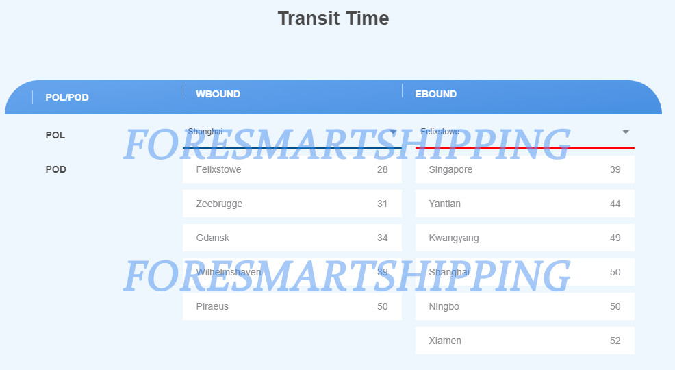 China To Europe LCL Sea Shipment LCL Cargo Shipping