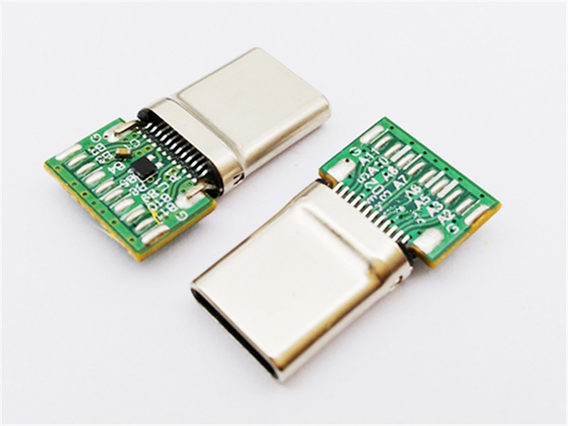 USB3.1 Type-C Connector,USB3.1 C Type, SMT, Plug, HULYN