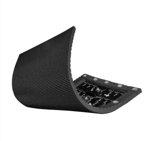 Indoor P2.5 240x120mm Module Size Flexible LED Screen For Cylinder Mobius Ring