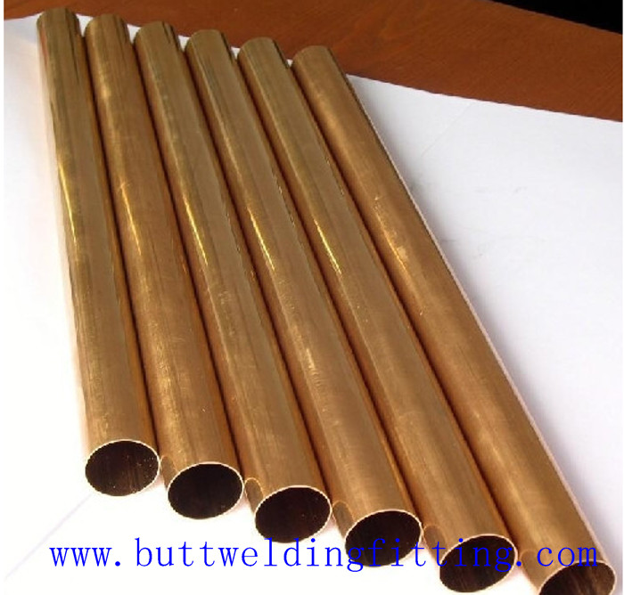 Air Conditioning C71500 C70600 Copper Nickel Tube , Thickness1-60mm