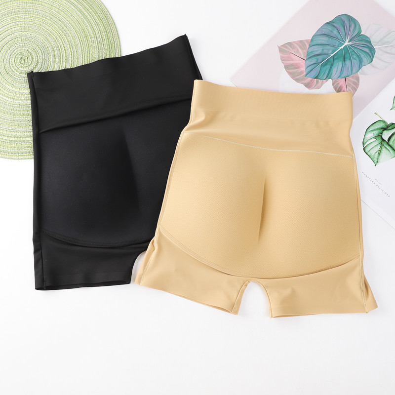 Seamless High Waist Body Shaper Panty For Women Black Shaping Buttock Slimming Shorts