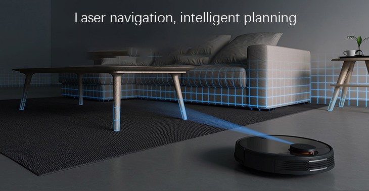 Xiaomi Mi Robot Vacuum Cleaner Mop Pro Automatic Dust Sterilize 360 Degrees Laser Scanning APP WIFI Control Home Xiaomi