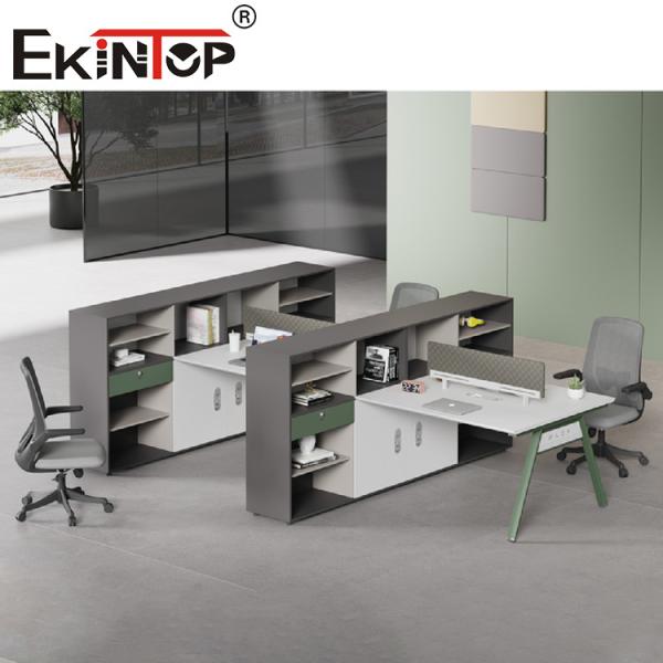 Commercial Furniture Office Workstation Staff Table Height Adjustable Rectangula