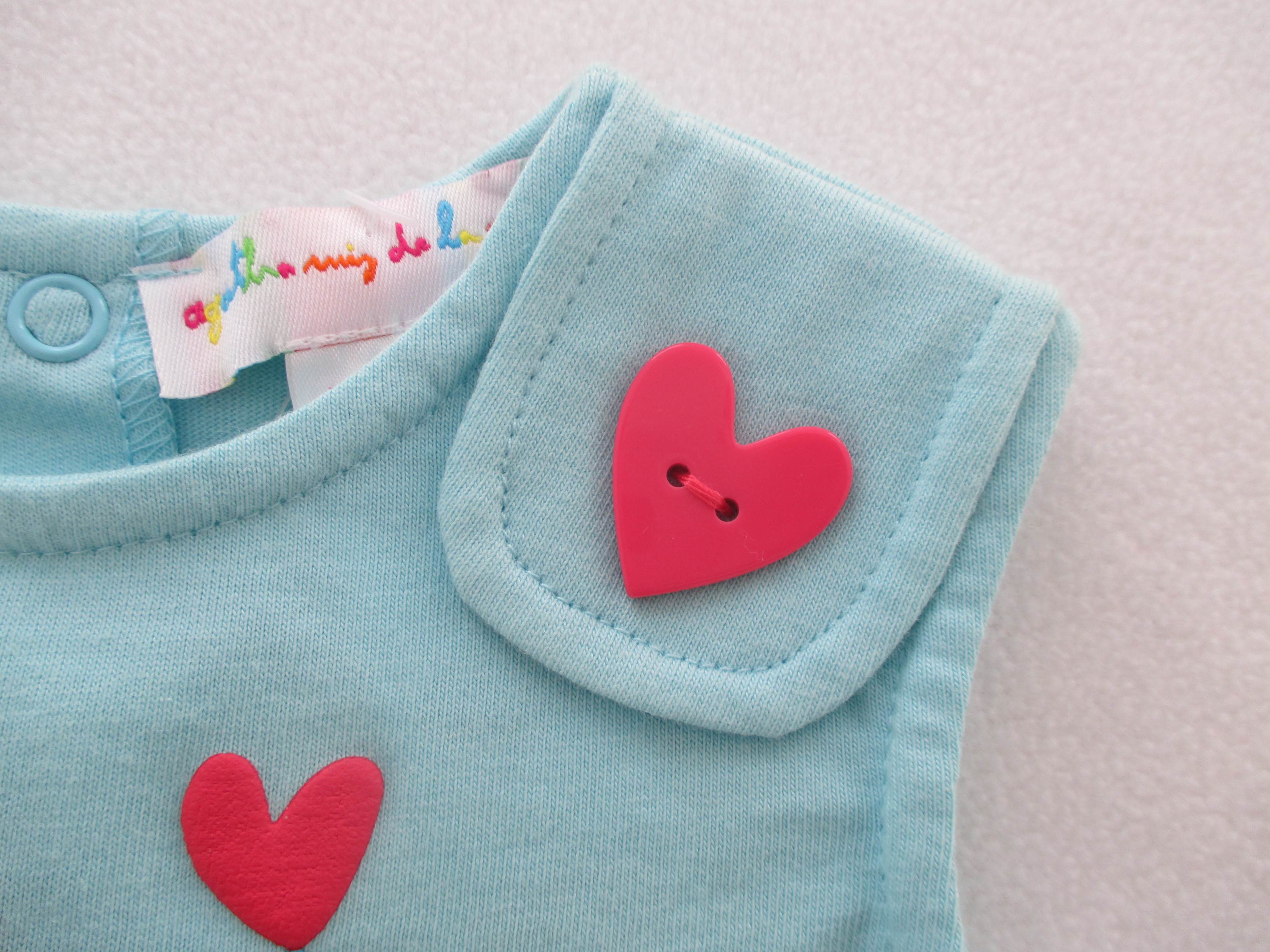 Cute Fish Puff Print Jersey Top Baby Girl Two Piece Sets All Over Print Jersey Panty