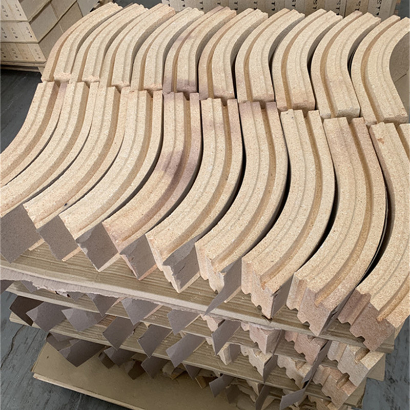 42-45% Al2O3 Content Low Creep Cold Crush Strength 50-70MPa Three-Low Fire Clay Bricks
