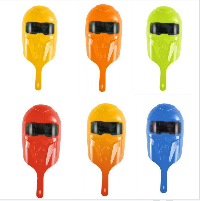 WM006 Gas Cutting High Temperature Resistant Safety Handheld Shield Welding Helmets