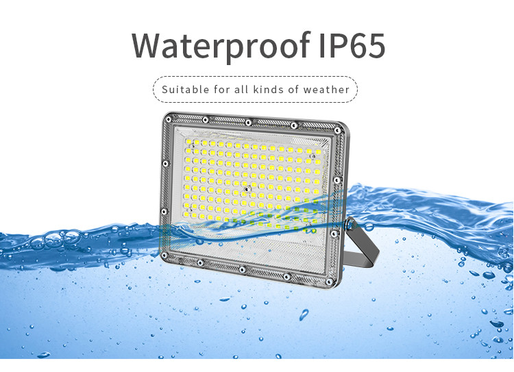 KCD Mini Long Distance 20w 50w 100w Motion Sensor RGB SMD New Design IP66 Outdoor Reflector LED Flood Light With Stand