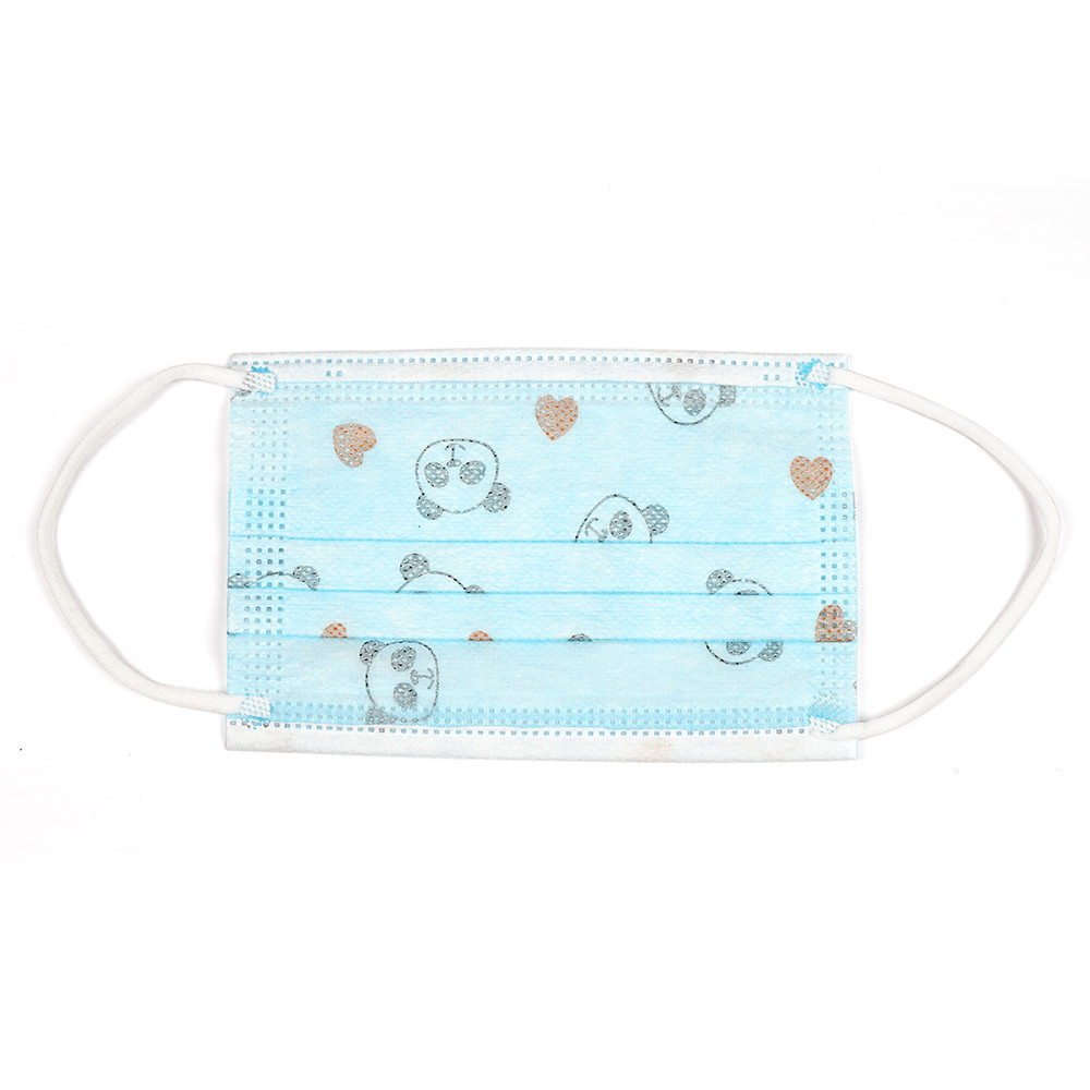 Disposable 3 Ply Children's Medical Face Masks / Non-Woven Baby Dust Mask