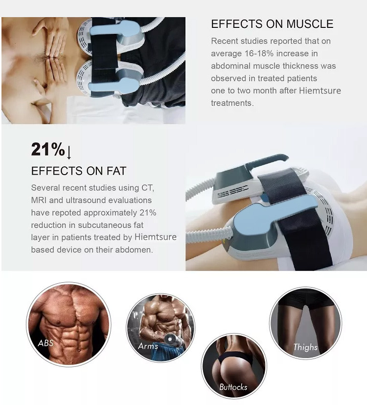 800W-3500W Body Sculptor Machine 10D Laser HIEMT Body Sculpt Machine For Tightening / Slimming