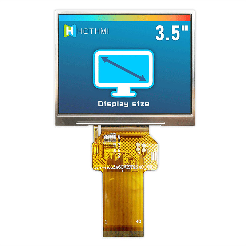 Sunlight Readable TFT LCD Display Modules 3.5 Inch RGB Interface TFT-H035A6QVIST9N40