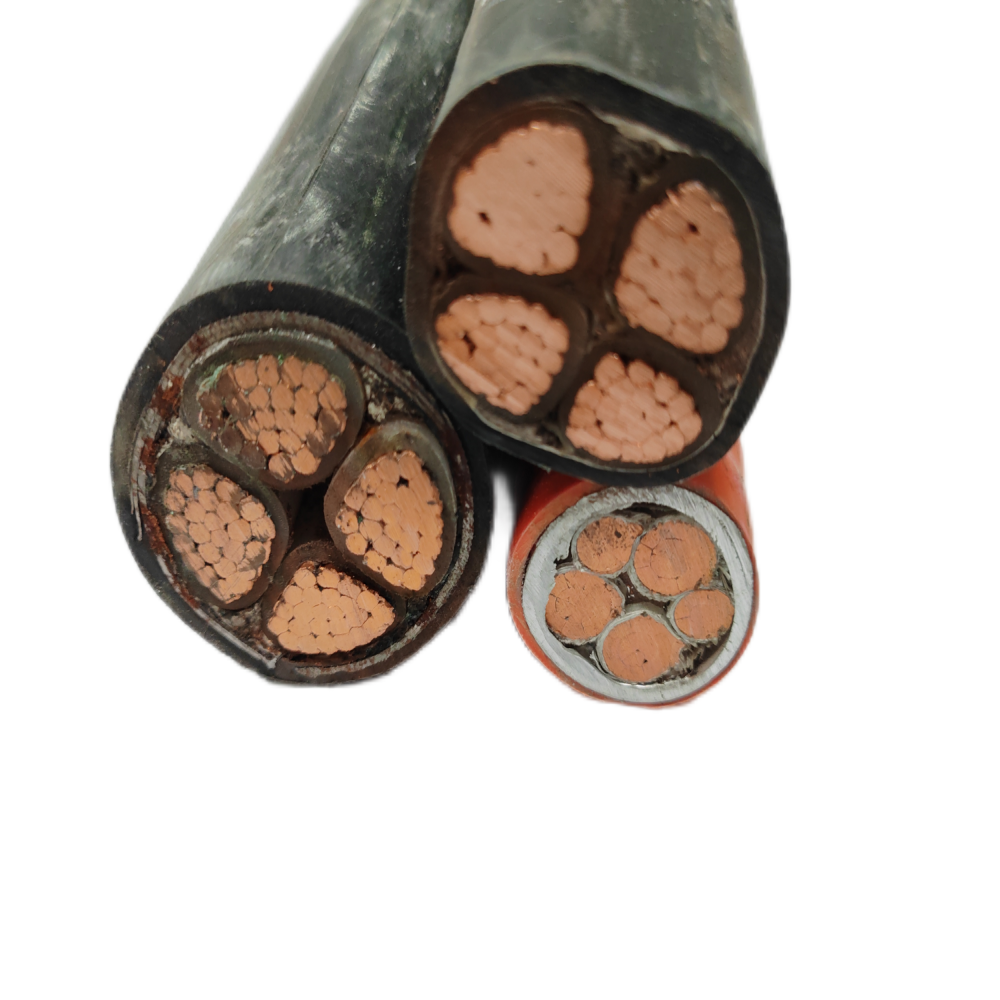 NYY Nym Copper Conductor 0.6/1kv XLPE Insulated PVC Jacket Cable for Construction