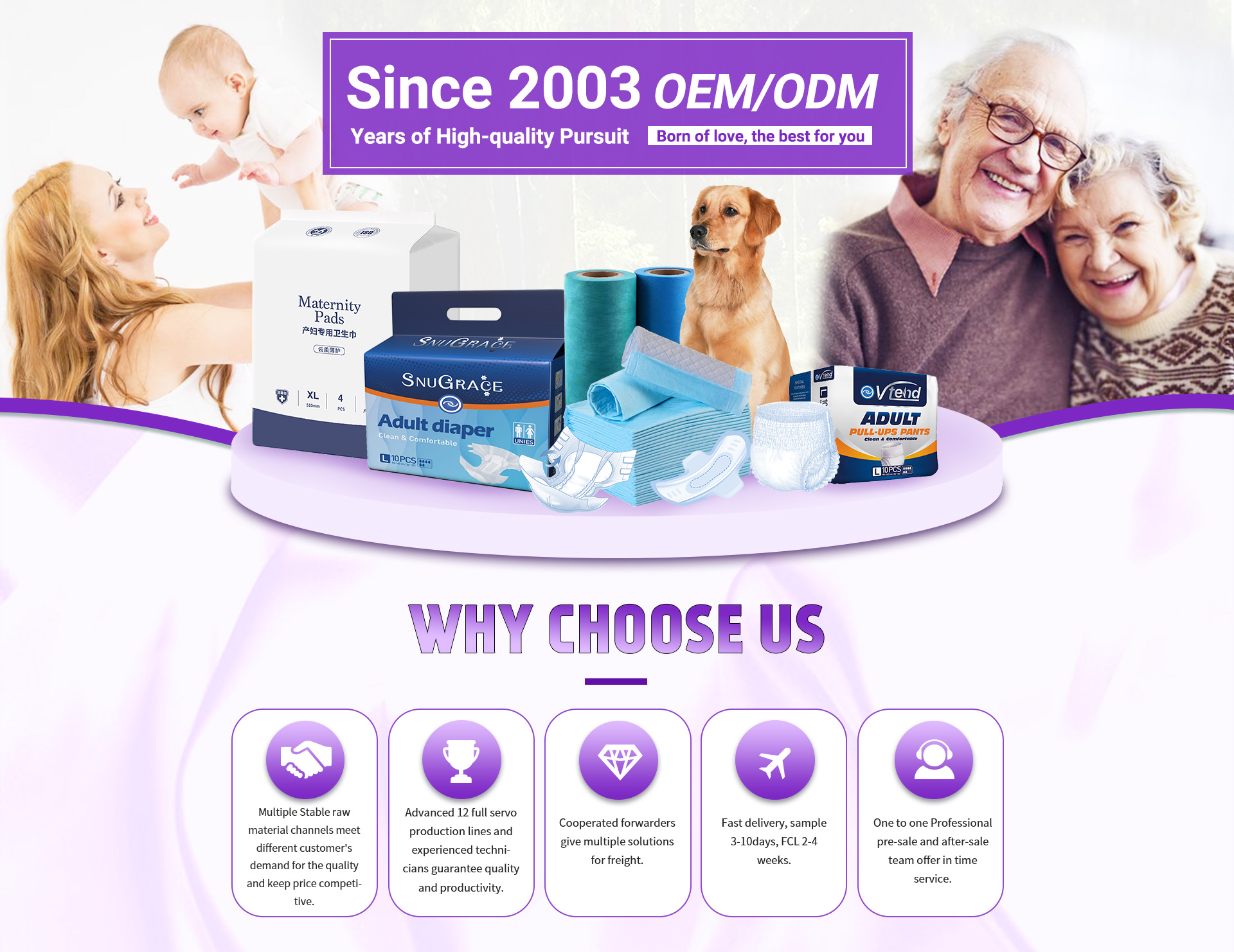 CE ISO BV Certified Disposable Baby Diapers The Ultimate Protection for Newborns
