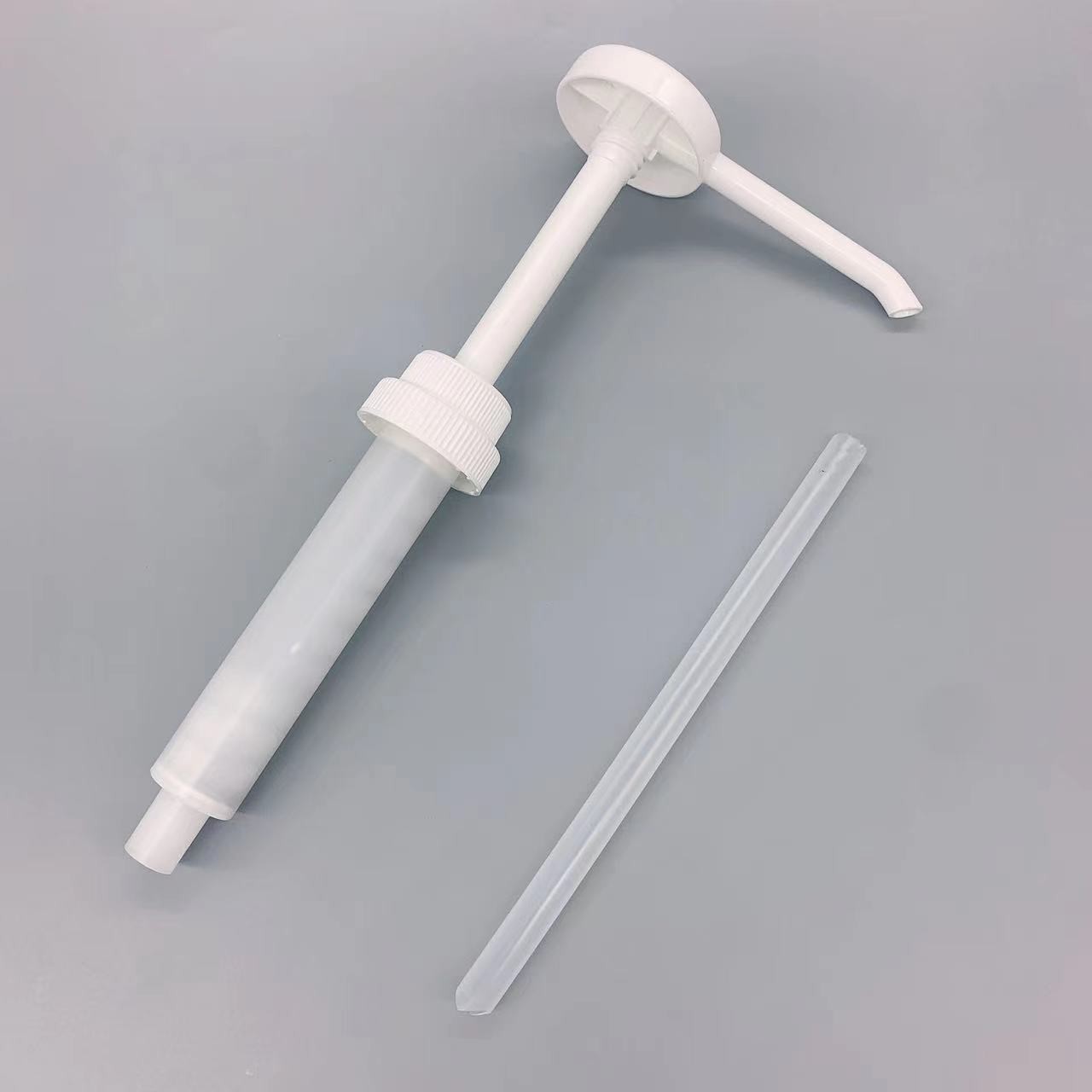 53 400 Syrup Dispenser Pump 10ml To 30ml Plastic Syrup Pump