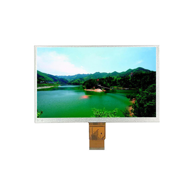 RGB 9" 1024×600 TTL 500nits IPS TFT LCD Display ISO9001