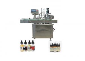 Screw Capping Lipstick Filling Machine , Stainless Steel Peristaltic Filling Machine