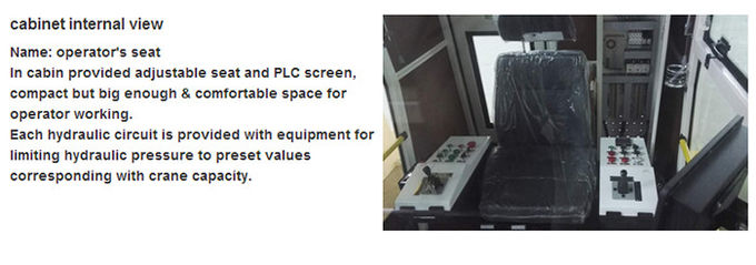 Ship Deck Hydraulic Telescopic Crane , Offshore Pedestal Crane With Fail Safe Brakes