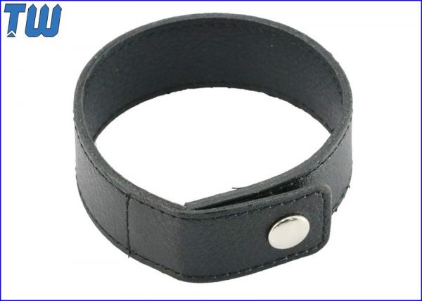 Quality PU Leather Wristband 64GB USB Memory Drive Buckle connected Long Stick for sale