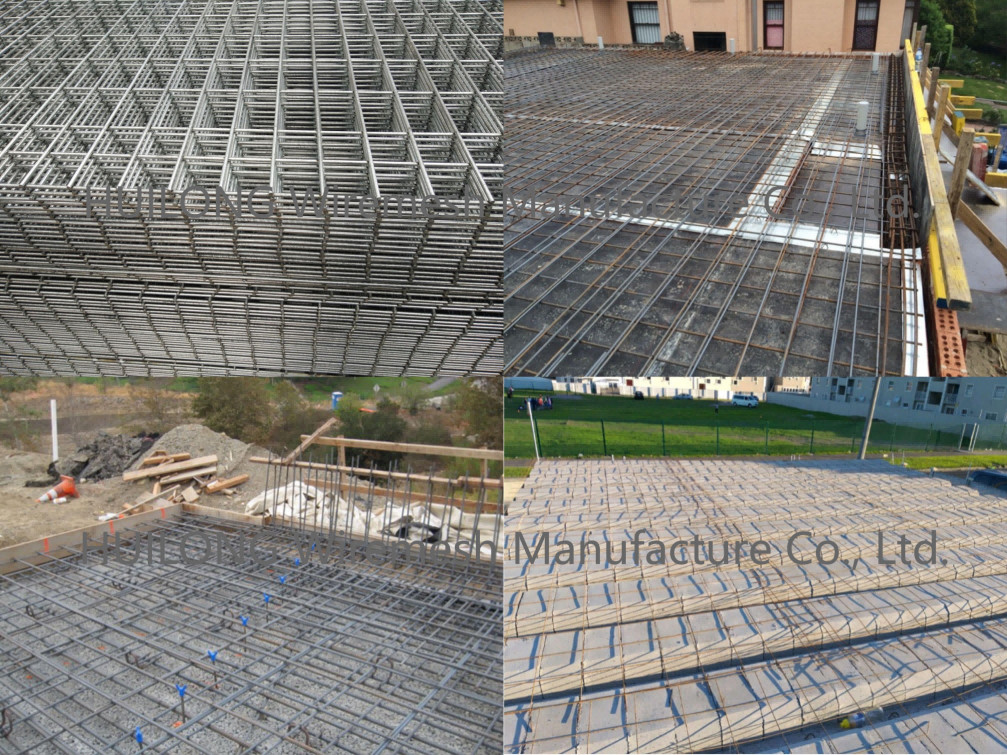 HUILONG 2x2'' Welded Wire Mesh Fence Panels Iron Wire Material For Reinforcing