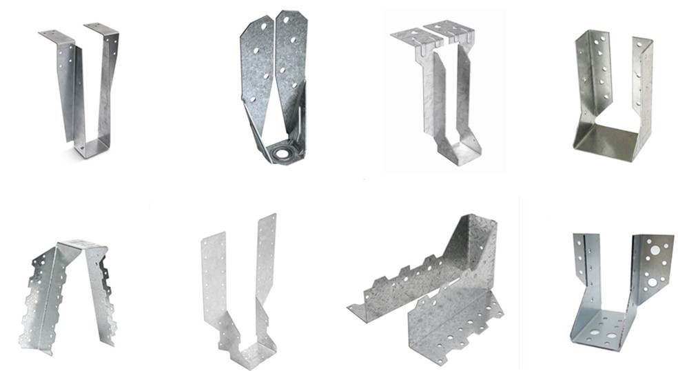 45x180 Hot Dip Galvanized Steel Joist Hangers for Wooden Frame ISO9001 2008 Certified