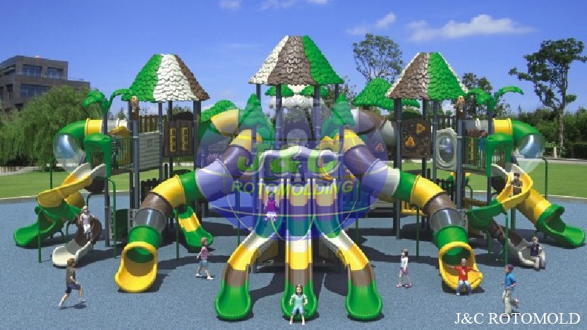 CNC Process A356 Aluminum Rotational Molds Slide Exit For Kids' Outdoor Playground Equipment