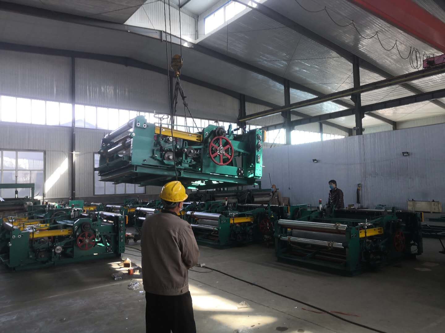 Metal Wire Mesh Weaving Shuttleless Rapier Loom Machine For Filter SS Wire Mesh
