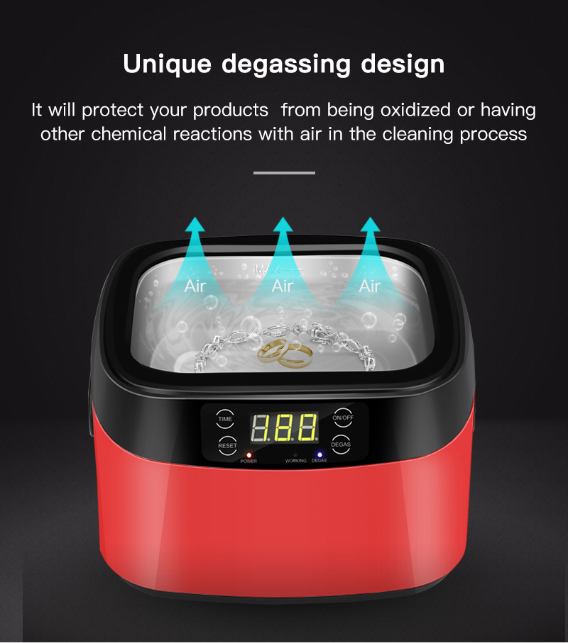 JP-1200B 1200ml Digital Ultrasonic Cleaner With Touch Key
