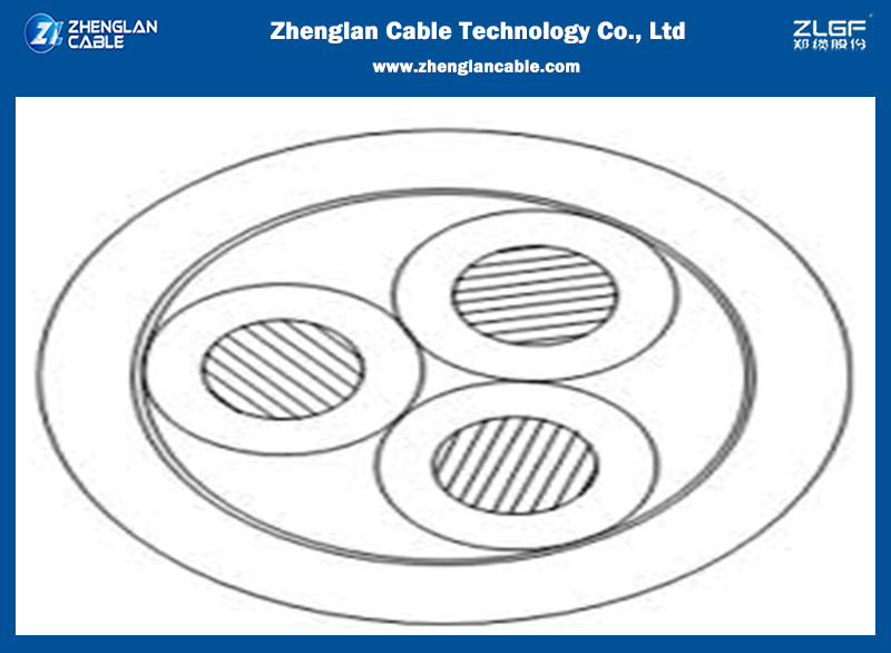 0.6/1KV Armored LV 3cores Electrical Power Cable 120mm 150mm 185mm 240mm IEC60502-1
