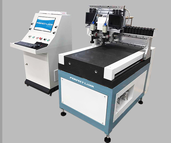 Perfect Laser - 600 * 600mm Industrial CNC CCD Automatic Multi Shape Mirror OLED Ultra-thin Glass Cutting Cutter Machine
