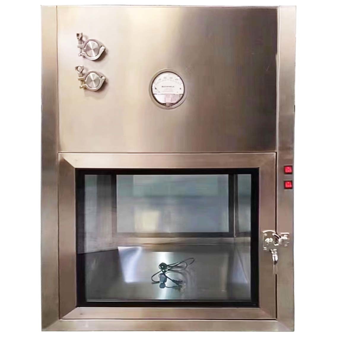HEPA Filter 900mm Dynamic Pass Box In Pharma Pass Through Box For Clean Room