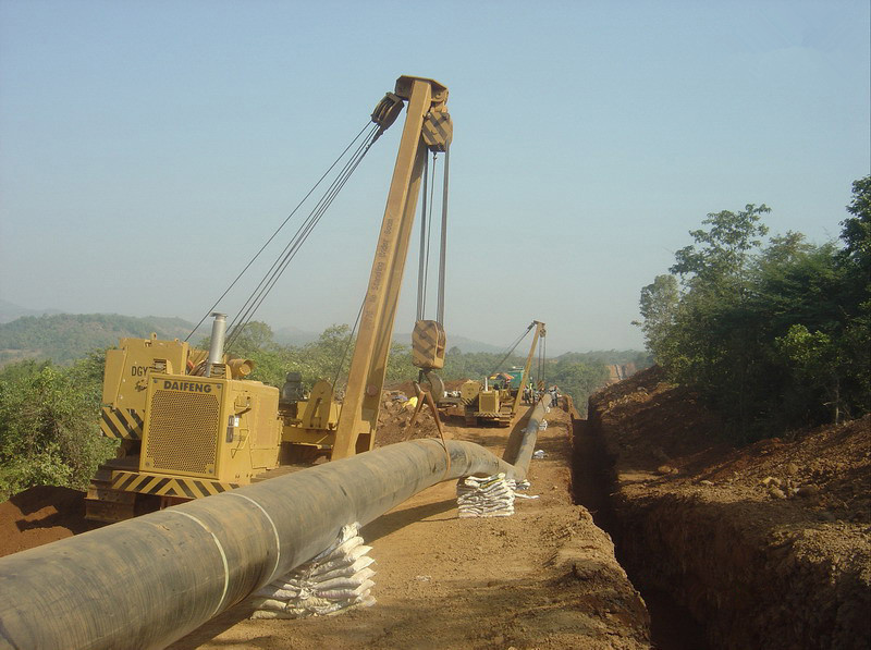 Daifeng 70ton pipelayer DGY70H durable side boom for sale
