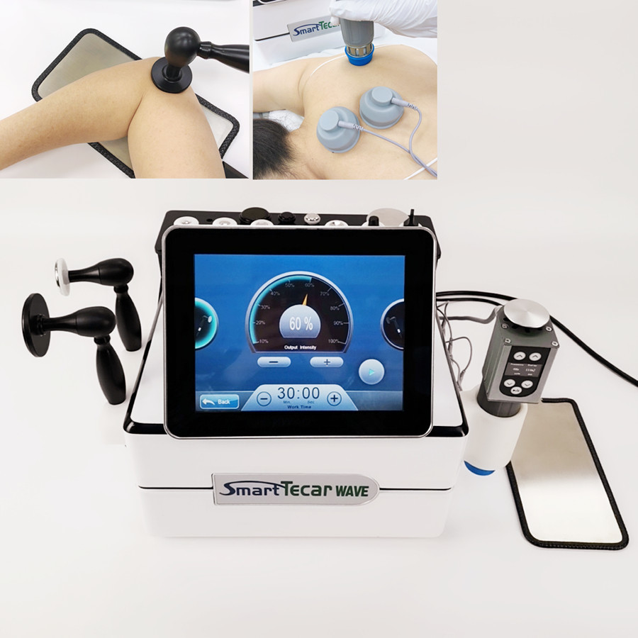 Portable Vacuum EMS Shockwave Tecar Therapy Machine For Facial Treatment/Erectile Dysfunction/Pain Relief/Rehabilitation