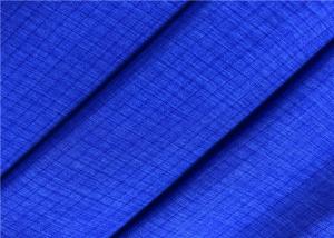 Buy cheap Ripstop Cationic Super Stretch Fabric Waterproof Membrane Bonding In Dark Blue product