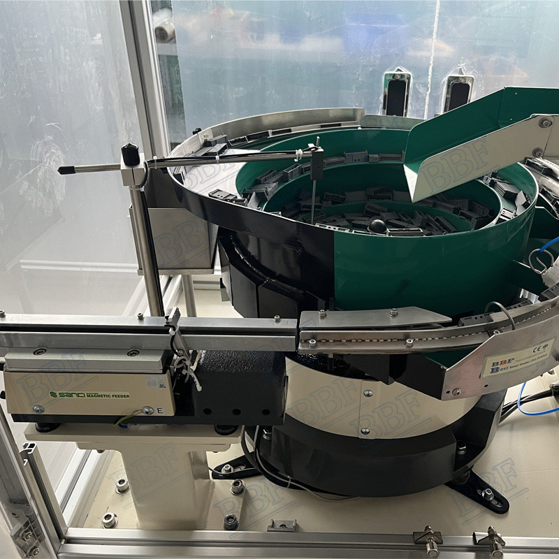 Noise Reduction Vibrating Bowl Feeder Plastic Part Magnetic Vibratory Feeder