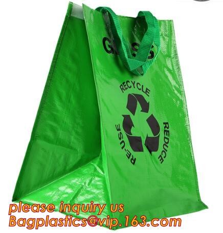 Supermarket Foldable Shopping Bag PP Woven Fabric Reusable Bag,Promotional Customized Printing PP Woven Shopping Bag