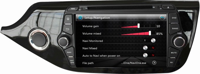 Ouchuangbo Car Multi-media Touch Screen DVD Player Kia Ceed 2014 GPS Navi USB iPod Radio OCB-8068A