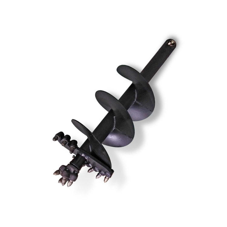 Hydraulic Ground Earth Auger Drill For Excavator Skid Steer Backhoe Loader Crane