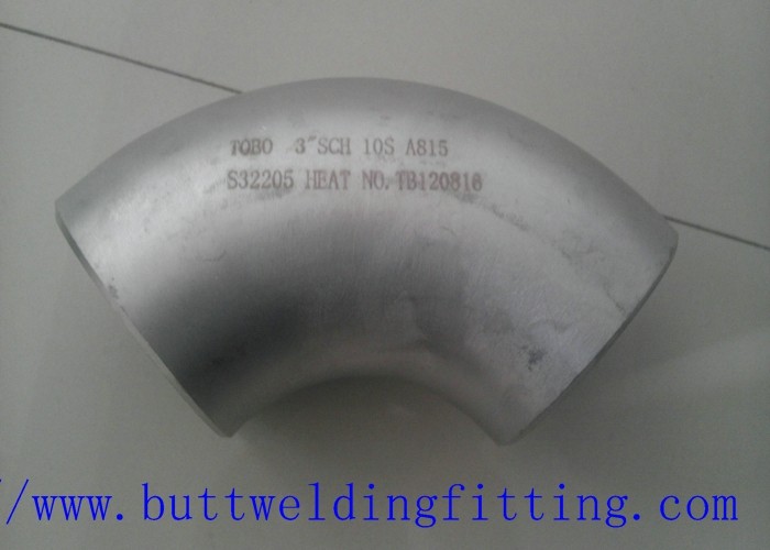 Stainless Steel Elbow Pipe ASTM A182 F51 / UNS31803 / 1.4462 DN 15-1500
