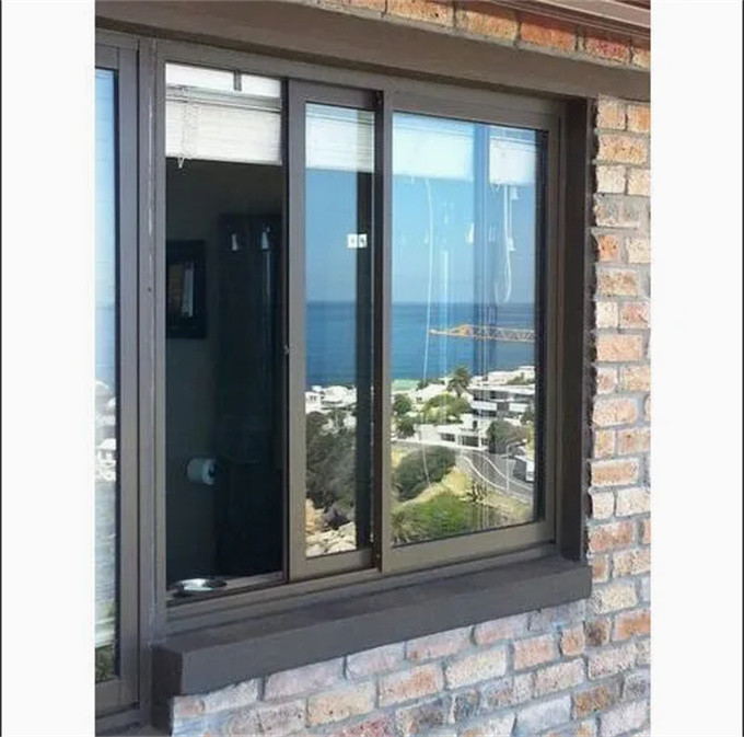 Level 8 Air Tightness Aluminum Sliding Windows For Hotel Apartment Designing Service