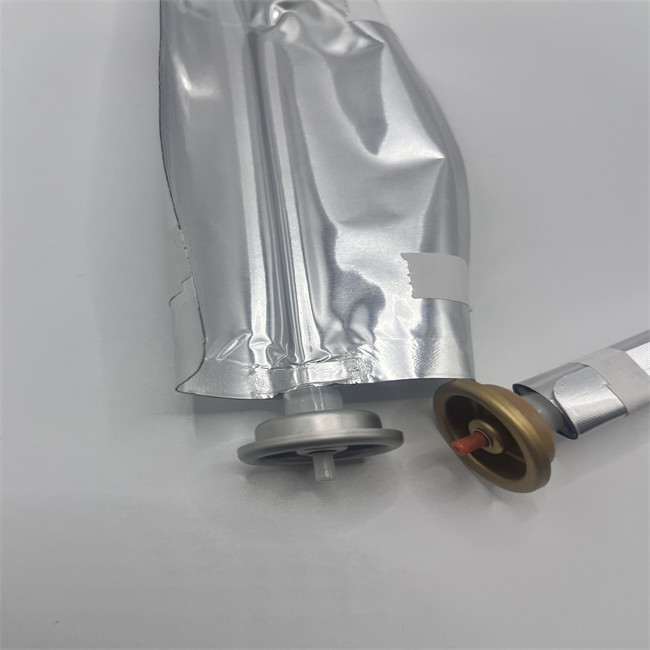 Silver Cylinder Bag On Valve Aerosol without Leakage Environmental Friendly Seal