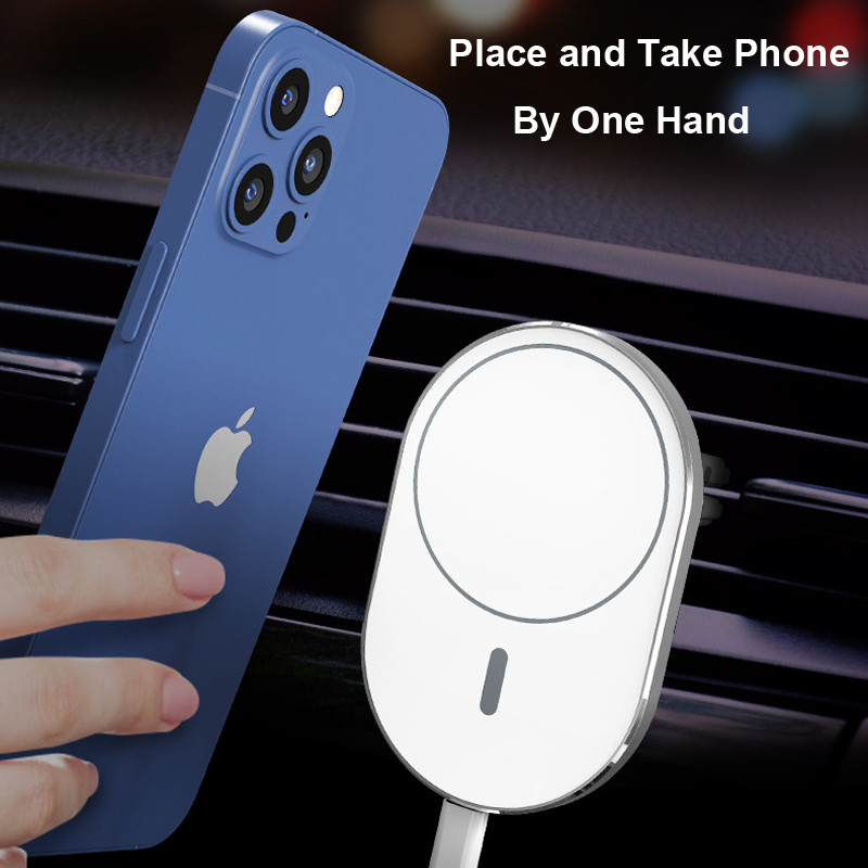 OEM ODM Quick Magsafe Car Mount Charger Charging Distance 8mm