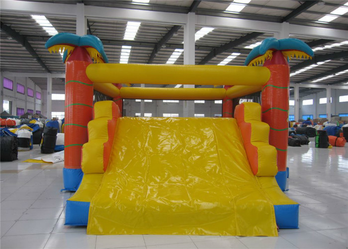 Simple inflatable monkey mini bouncer house PVC material inflatable mini bouncer castle bouncy for kids under 8 years