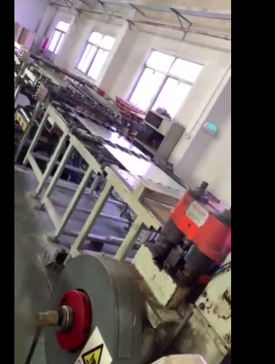 Used Hengli Scroll Coil Cutting Line With Dig Hole Refurbishment